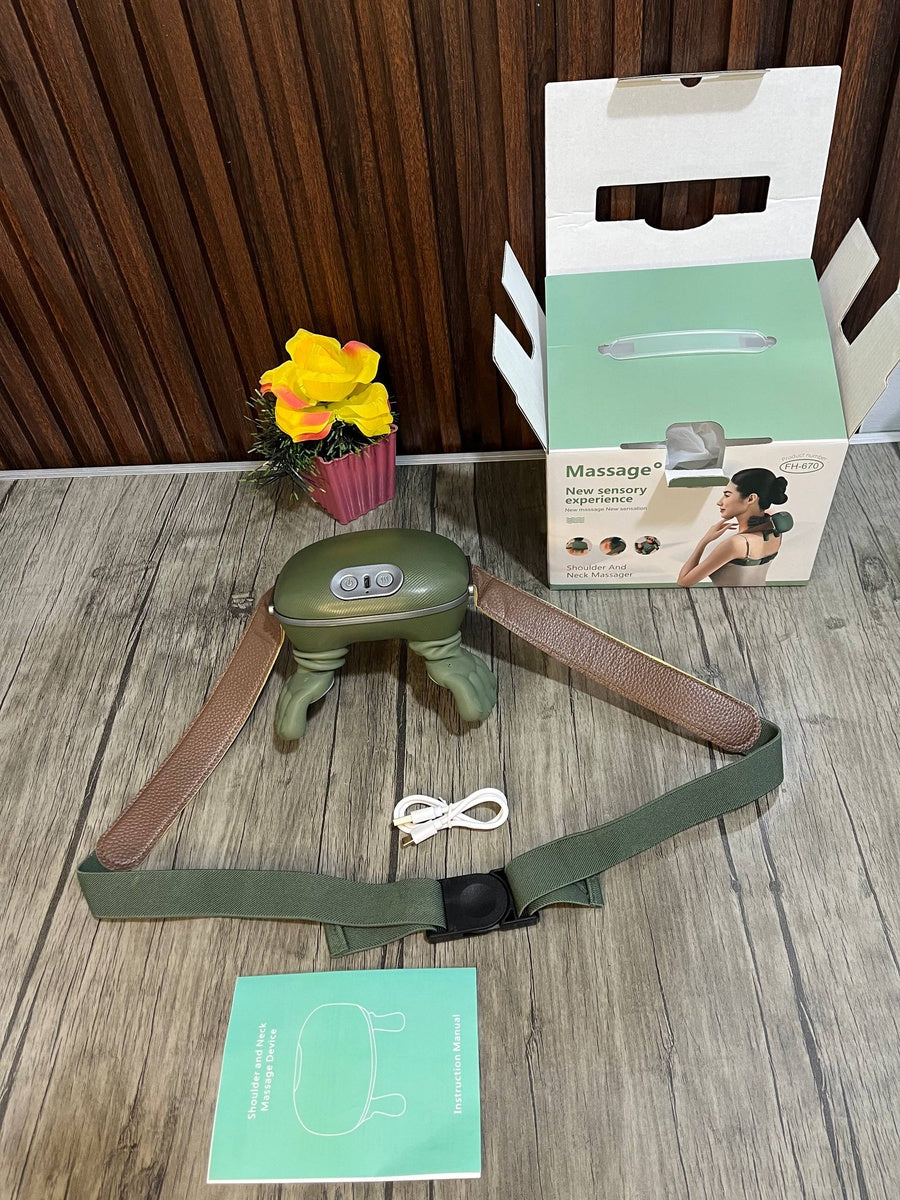 جهاز المساج الذكي على شكل يد لتخفيف ألم الرقبة والكتف