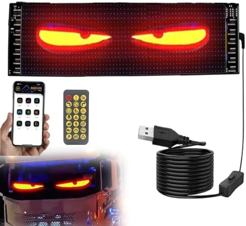 نسخة API تجريبية - شاشة ليد مرنة قابلة للبرمجة بالموبايل