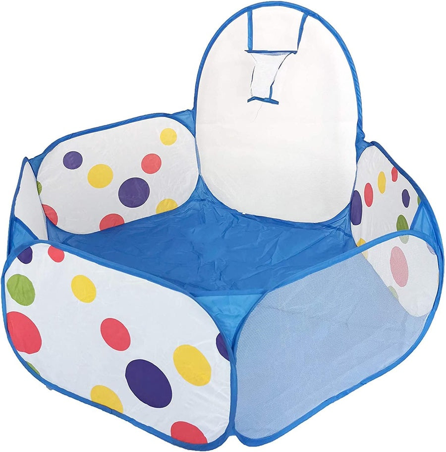 بيت كرات للأطفال مع 45 كورة وسلة باسكت